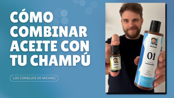 ¿Cómo combinar aceite esencial con tu champú?