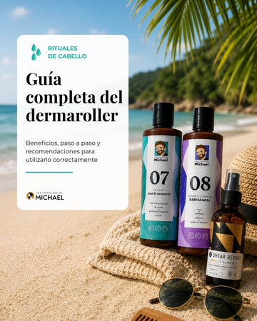 Cómo usar el dermaroller en el pelo, paso a paso - Los Consejos de Michael