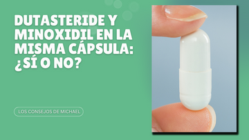 Dutasteride y minoxidil oral en la misma cápsula. ¿Es mejor tomarlo separado? Explicado por tricóloga - Los Consejos de Michael