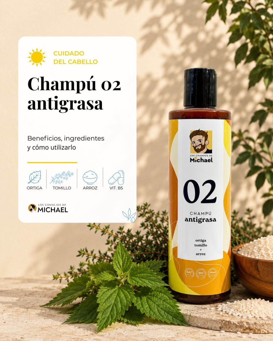Champú 02 para tratar grasa: ¿funciona? Beneficios, ingredientes y cómo usarlo - Los Consejos de Michael