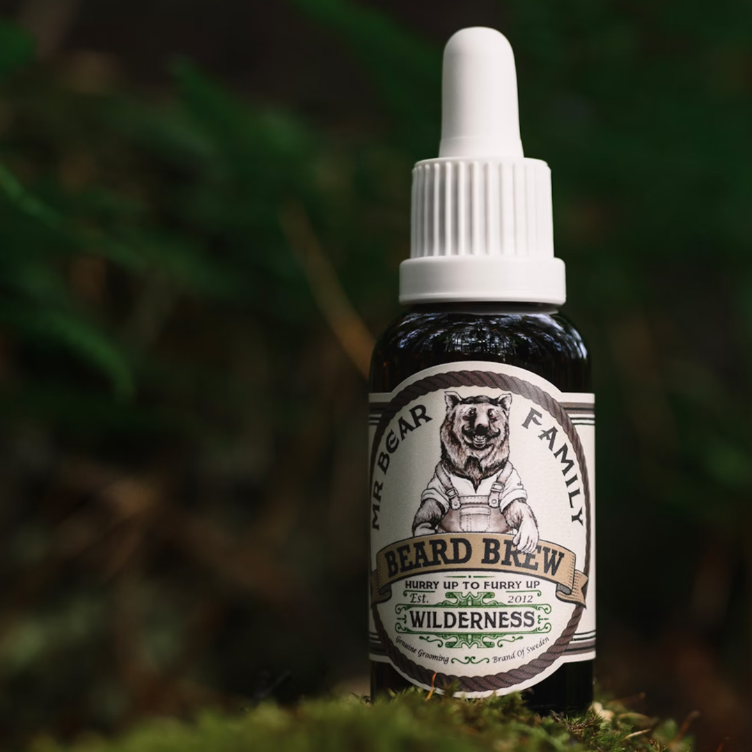 Aceite para barba wilderness mr bear family los consejos de michael