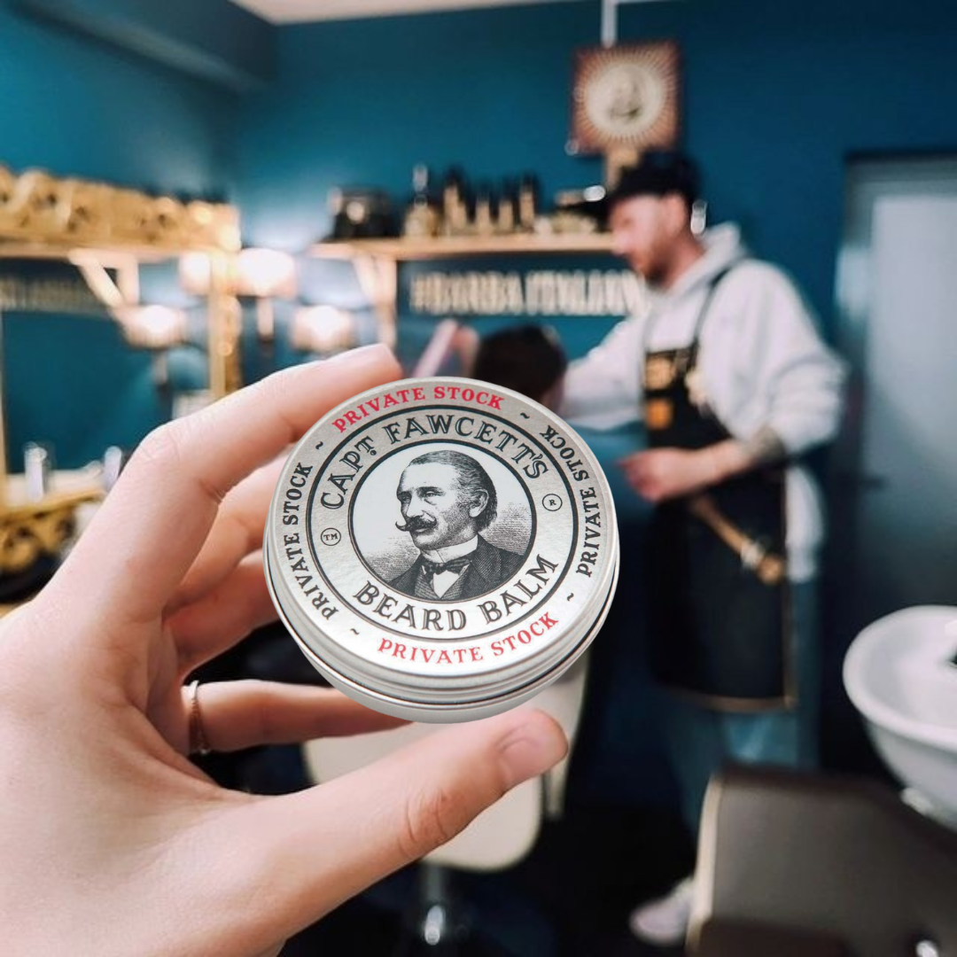 Bálsamo para barba Private Stock Captain Fawcett - Los Consejos de Michael