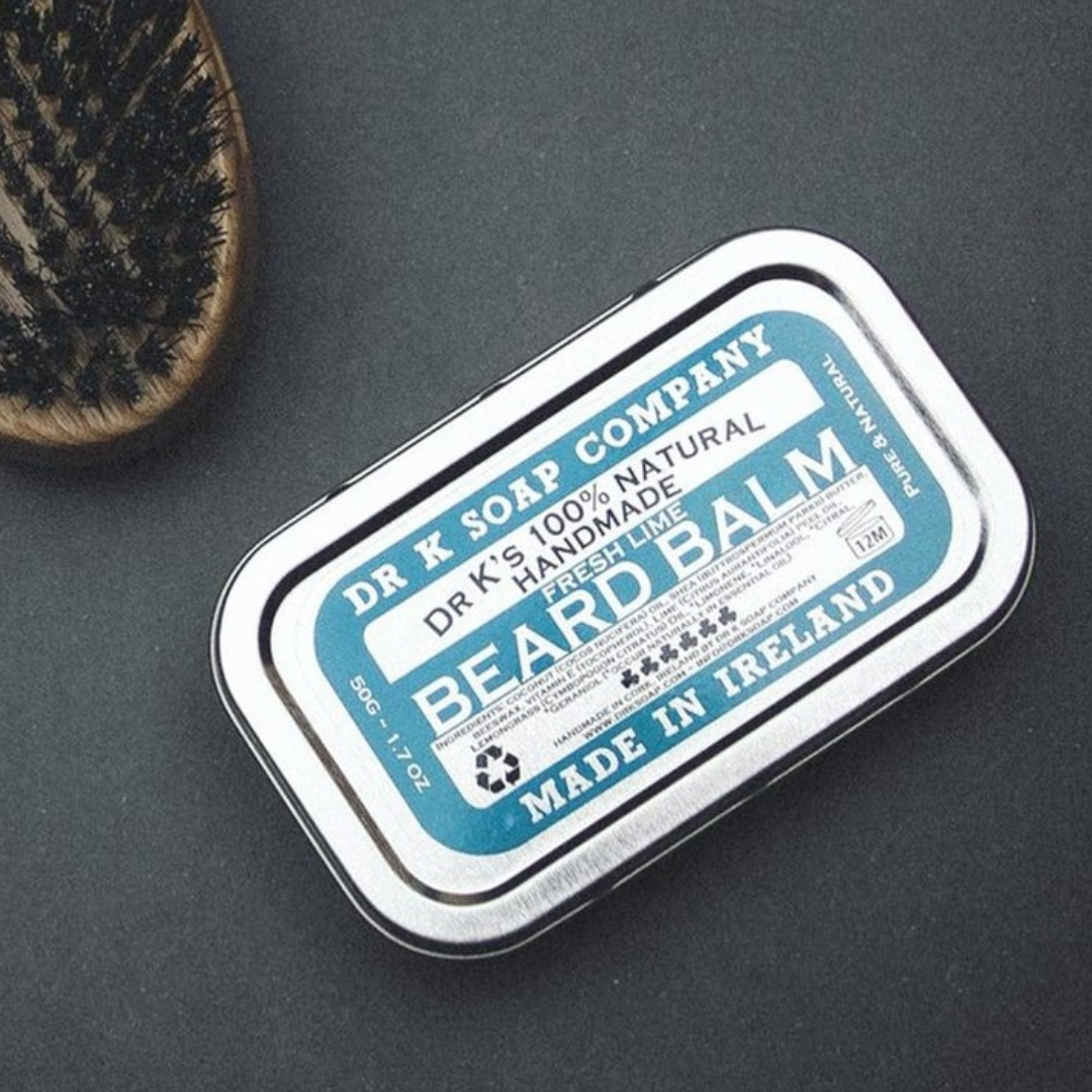 Bálsamo para barba de lima fresca Dr K Soap Company - Los Consejos de Michael.