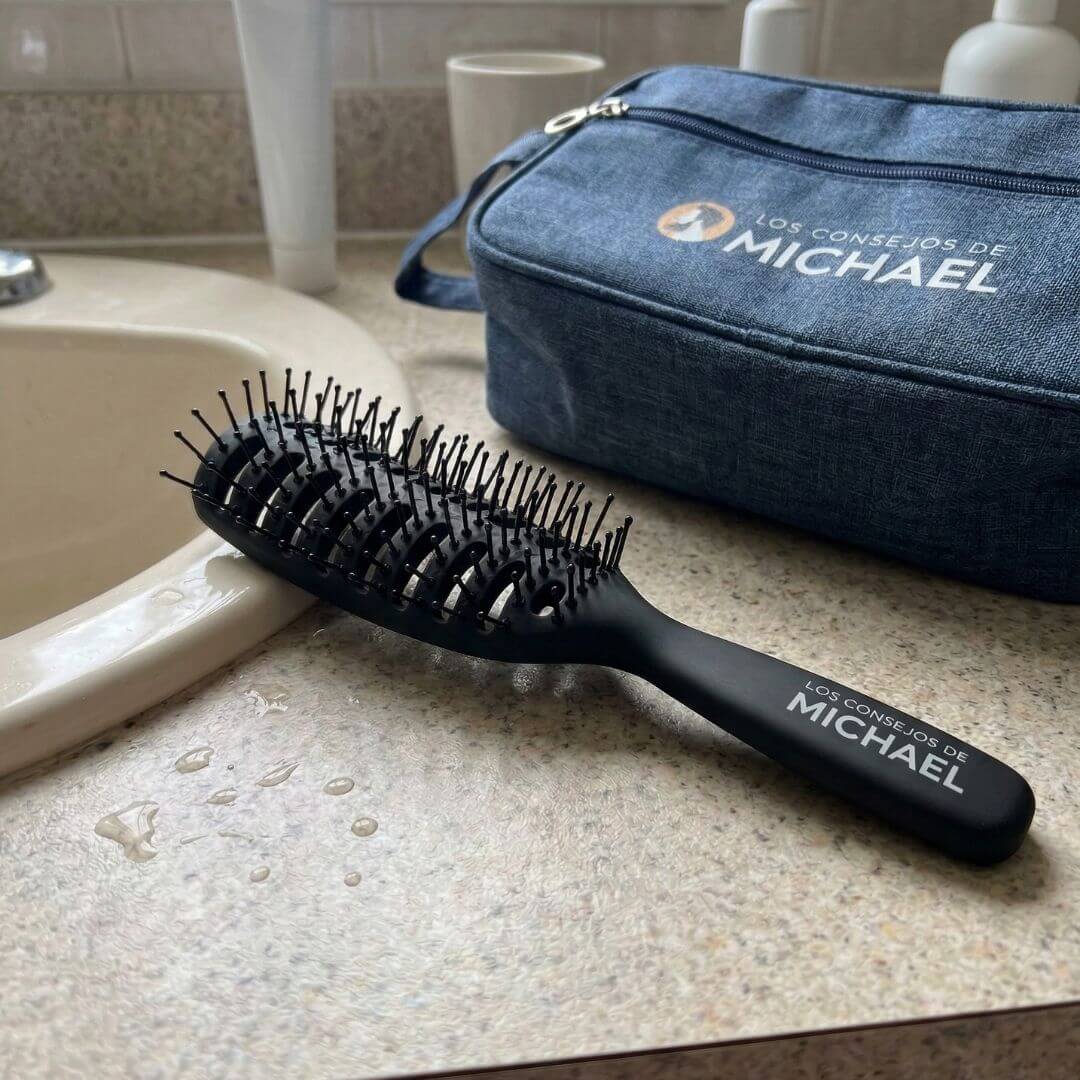 Cepillo de esqueleto para el pelo de Los Consejos de Michael