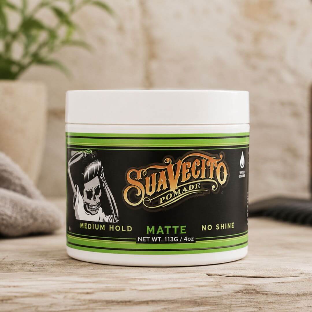 Cera Matte Pomade  Suavecito los consejos de michael