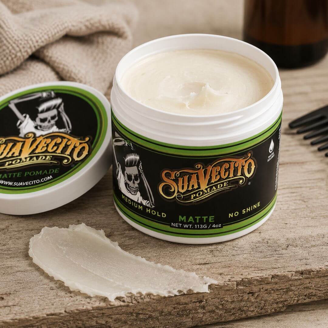 Cera Matte Pomade  Suavecito los consejos de michael