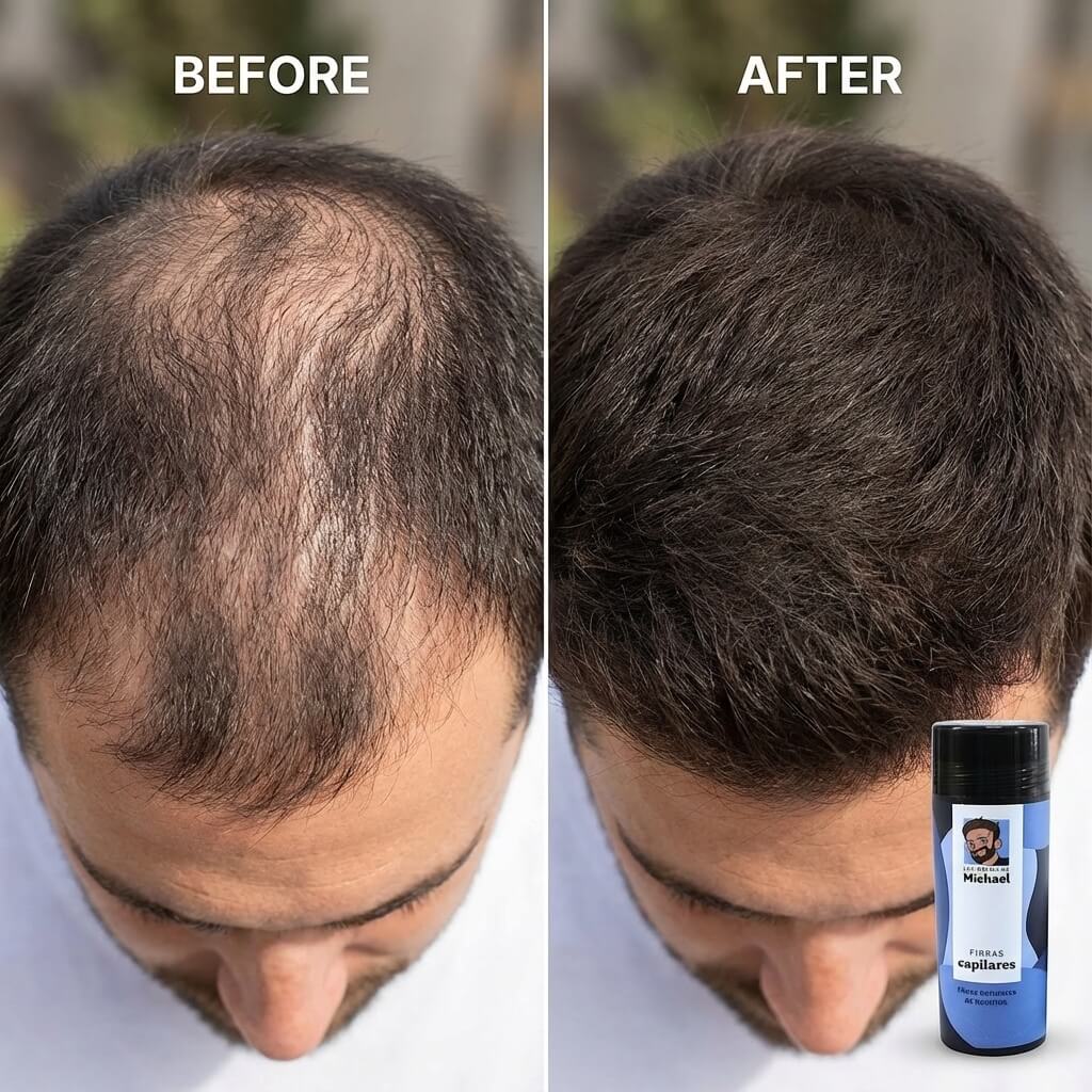 Fibras capilares de keratina natural - Los Consejos de Michael