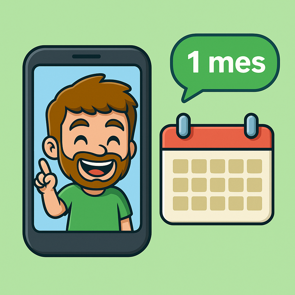 Asesoramiento por Whatsapp con Michael  1 mes - Los Consejos de Michael