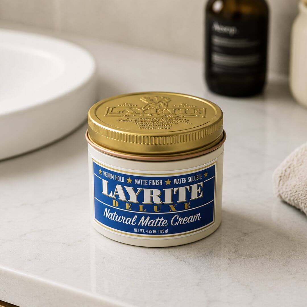 cera mate natural matte cream layrite los consejos de michael