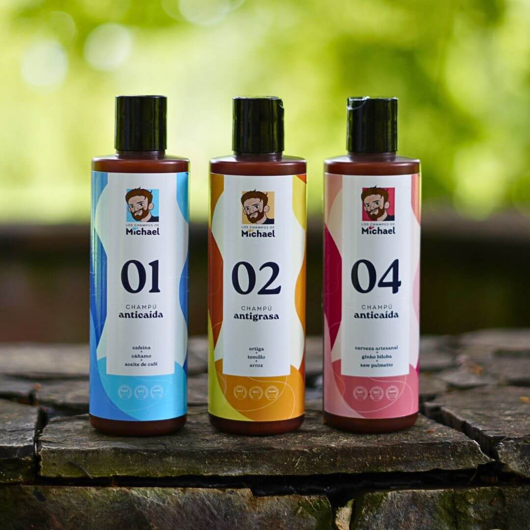 Pack champús antigrasa y anticaída - Los Consejos de Michael