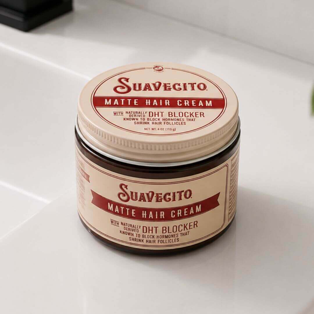 Cera mate anticaída con bloqueador DHT - Suavecito